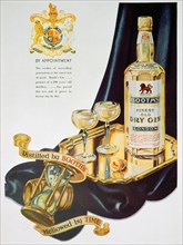 Advert for Booth's gin, 1935. Artist: Unknown