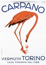 Advert for Carpano Vermouth. Artist: Unknown