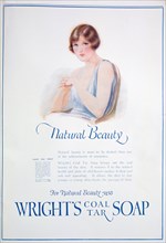 Advert for Wright's Coal Tar Soap, 1925. Artist: Unknown