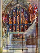 The Warriors' Chapel, Canterbury Cathedral, Kent, 1924-1926.Artist: EC Boon