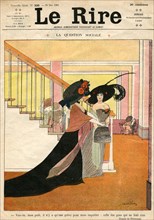 Front cover of Le Rire, or Laughter, 29th May 1909. Artist: Petitjean
