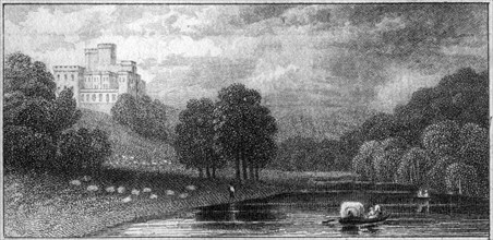 Lambton Castle, County Durham, 19th century. Artist: Unknown