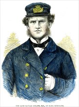 Captain Josling, of HMS 'Euryalus', 1863. Artist: Unknown