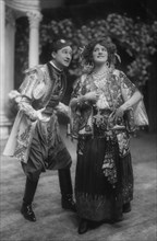 Lily Elsie and Joseph Coyne in The Merry Widow, c1907. Artist: Unknown