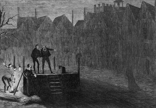The night before the execution, 1554 (1840). Artist: George Cruikshank