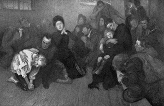 'A Salvation Army Shelter', 1898.Artist: E Borough Johnson