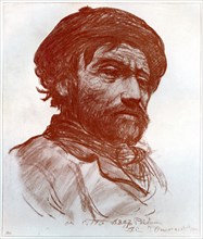 Portrait of a man, 1899.Artist: Charles Cottet
