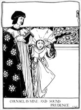 'Counsel is Mine and Sound Prudence', 1898.Artist: Eleanor Fortescue-Brickdale
