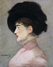 'La Viennoise: Portrait of Irma Brunner', 1882.Artist: Edouard Manet