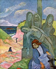 'The Green Christ', 1889 (1939).Artist: Paul Gauguin