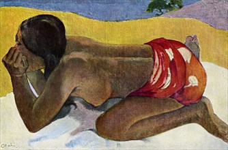 'Otahi' (Alone), 1893 (1939).Artist: Paul Gauguin