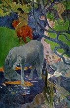 'The White Horse', 1898 (1939).Artist: Paul Gauguin