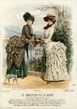 French fashions of the 19th century, 1883 (1938). Artist: Unknown