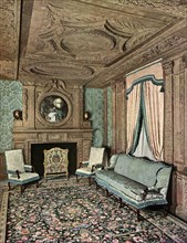 A living room during the reign of Louis XIII, Hôtel Marion du Fresne, Saint-Malo, France, 1938. Artist: Unknown