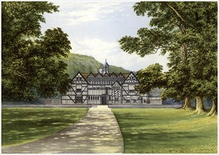 Meer Hall, near Droitwich, Worcestershire, home of the Bearcroft family, c1880. Artist: Unknown