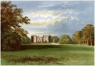 Chillingham Castle, Northumberland, home of the Earl of Tankerville, c1880. Artist: Unknown