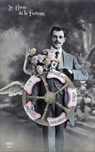 'La Roue de la Fortune', ( the Wheel of Fortune), 1906. Artist: Unknown