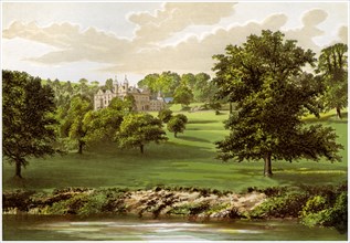 Wyaston Leys, Herefordshire, home of the Bannerman family, c1880. Artist: Unknown