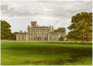 Locko Park, Derbyshire, home of the Drury-Lowe family, c1880. Artist: Unknown
