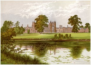 Capesthorne, Cheshire, home of the Davenport family, c1880. Artist: Unknown