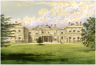 Swithland Hall, Leicestershire, home of the Earl of Lanesborough, c1880. Artist: Unknown