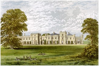 Panshanger Park, Hertfordshire, home of Earl Cowper, c1880. Artist: Unknown