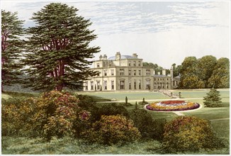 Eden Hall, Cumberland, home of Baronet Musgrave, c1880. Artist: Unknown