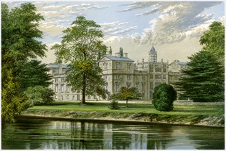 Wilton House, Wiltshire, home of the Earl of Pembroke and Montgomery, c1880. Artist: Unknown