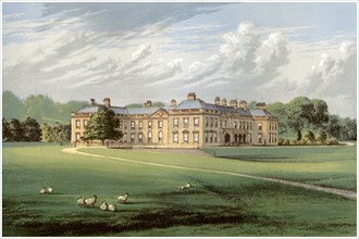 Holme Lacy, Herefordshire, home of Baronet Stanhope, c1880. Artist: Unknown