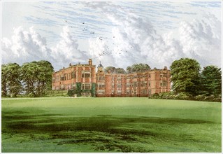 Temple Newsam, home of the Meynell-Ingram family, c1880. Artist: Unknown