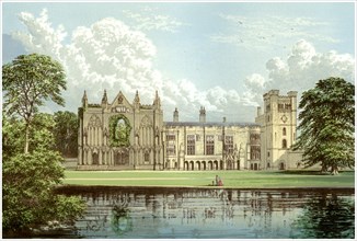 Newstead Abbey, Nottinghamshire, home of the Webb family, c1880. Artist: Unknown