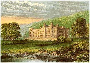 Scone Palace, Perthshire, Scotland, home of the Earl of Mansfield, c1880. Artist: Unknown