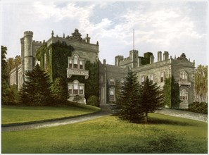 Aske Hall, Yorkshire, home of the Earl of Zetland, c1880. Artist: Unknown