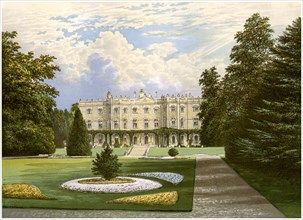 Hughenden Manor, Earl of Beaconsfield, c1880. Artist: Unknown
