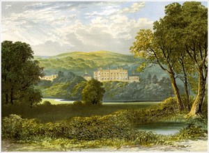 Denton Park, Yorkshire, home of the Wyvill family, c1880. Artist: Unknown