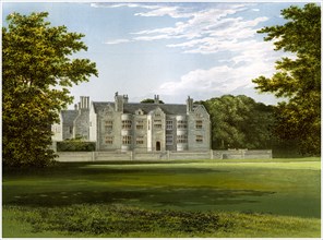 Glynde Place, Sussex, home of Viscount Hampden, c1880. Artist: Unknown