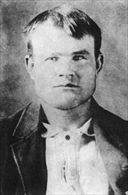 Butch Cassidy, American outlaw, 1894-1896 (1954). Artist: Unknown