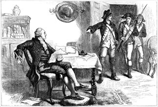 Arrest of William Franklin, New Jersey, 1776 (c1880). Artist: Unknown