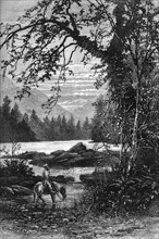 View of North Carolina, late 18th century (c1880). Artist: Unknown