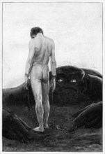 'The Helplessness of Man Against Destiny', 1899.Artist: JF Weber