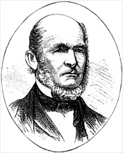 Heber Kimball, leading member of the Mormon movement, (c1880). Artist: Unknown