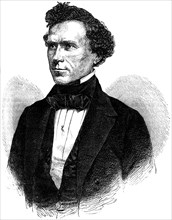 Franklin Pierce, 14th President of the United States, (c1880). Artist: Unknown