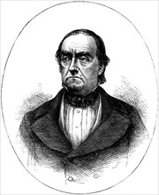 Lewis Cass, American soldier, statesman and historian, (c1880). Artist: Unknown