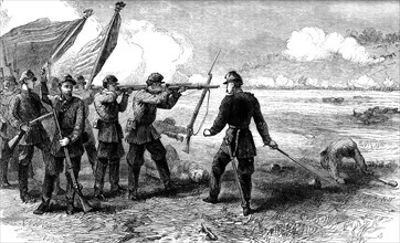 The Battle of Bull Run, Virginia, 1861 (c1880). Artist: Unknown