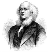 Horace Greeley, American newspaper editor, politician and reformer, (c1880). Artist: Unknown