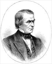Andrew Johnson, 16th President of the United States, (c1880). Artist: Unknown