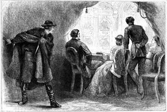 Assassination of President Lincoln, Washington DC, 1865 (c1880). Artist: Unknown