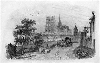 Orleans, France, 1841. Artist: WCF