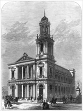 The City Temple, Holborn Viaduct, London, 1875. Artist: Unknown