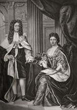 Queen Anne and Prince George of Denmark, late 17th or early 18th century (1906). Artist: Unknown